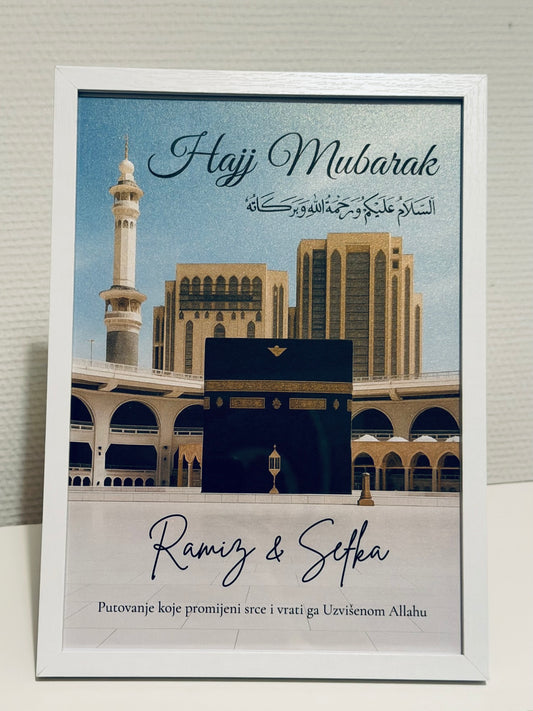 🕋 Affiche Omra / Hajj personnalisée – Version PDF