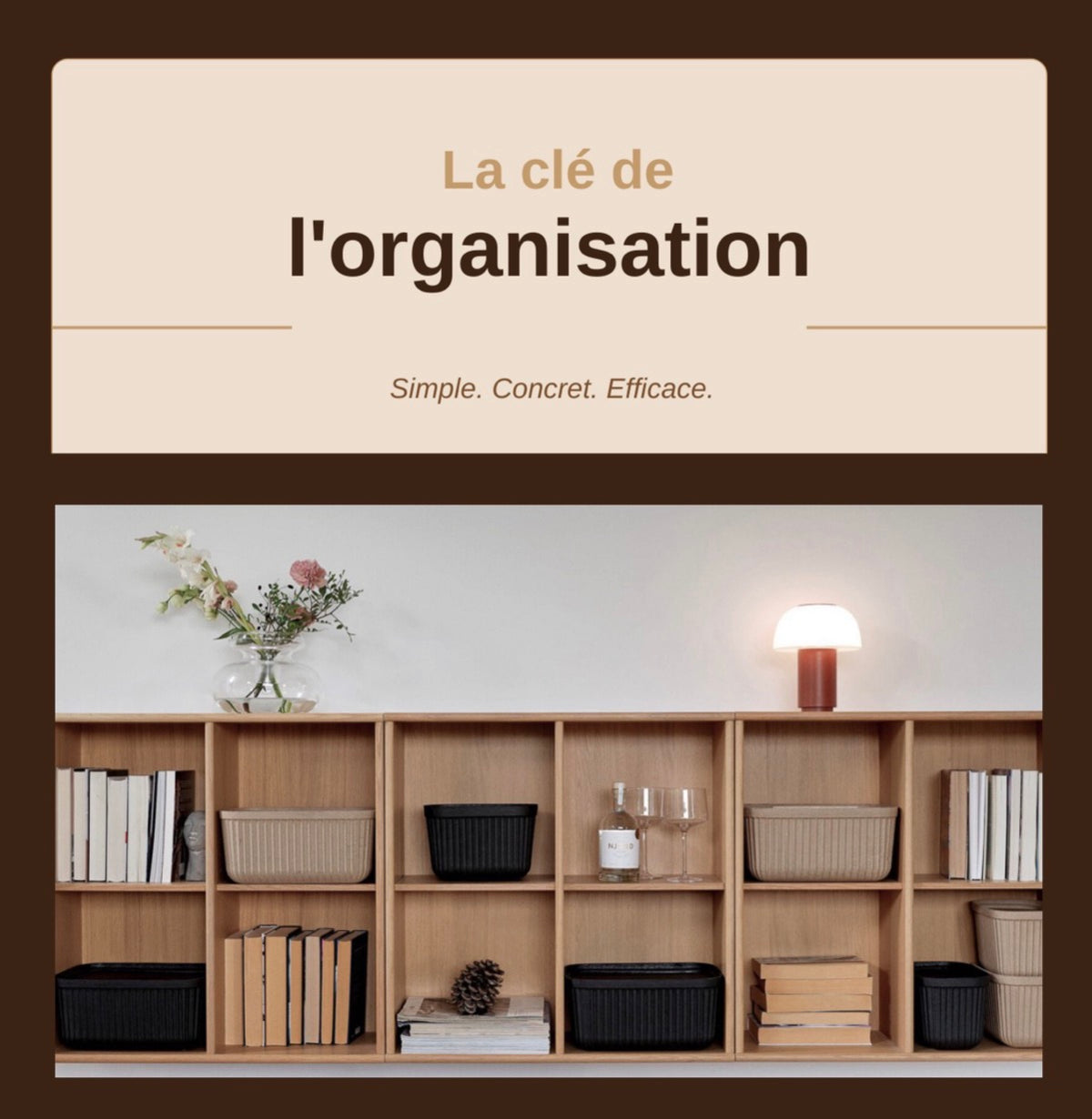 Guide de rangement gratuit  : La clé de l'organisation 